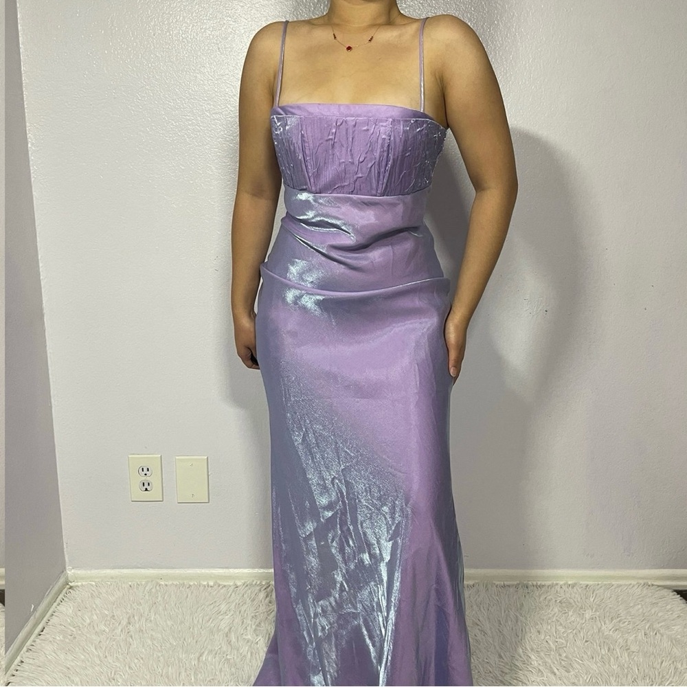 Elegant Lavender Dress